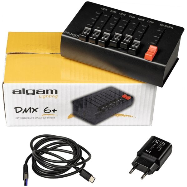 DMX 6+ Controller DMX 6 Canali