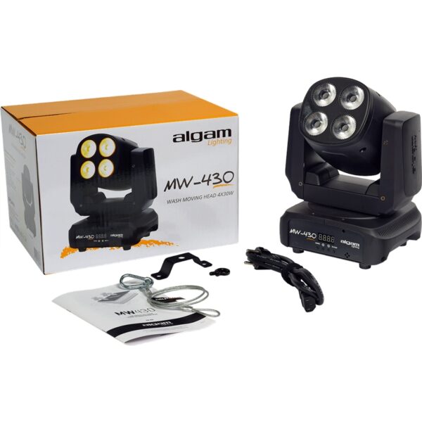 MW430 Wash Testa Mobile Led 4x30W RGBW