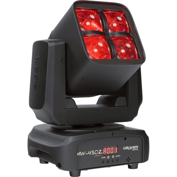 MW430Z Wash Testa Mobile Led 4x30W RGBW + Zoom